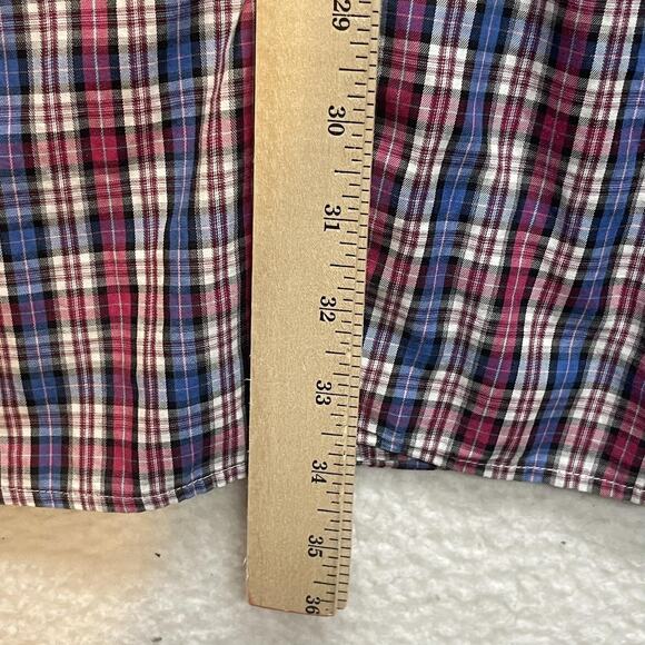 Peter Millar Shirt Mens 2XL Plaid Crown Button Down Classic Long Sleeve Casual - Picture 9 of 10